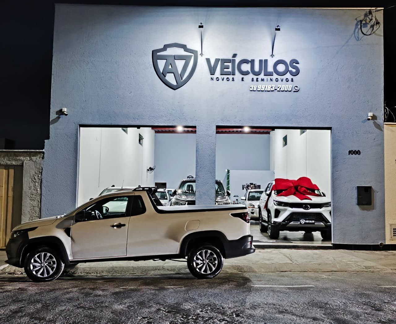 Showroom da A7 Veículos